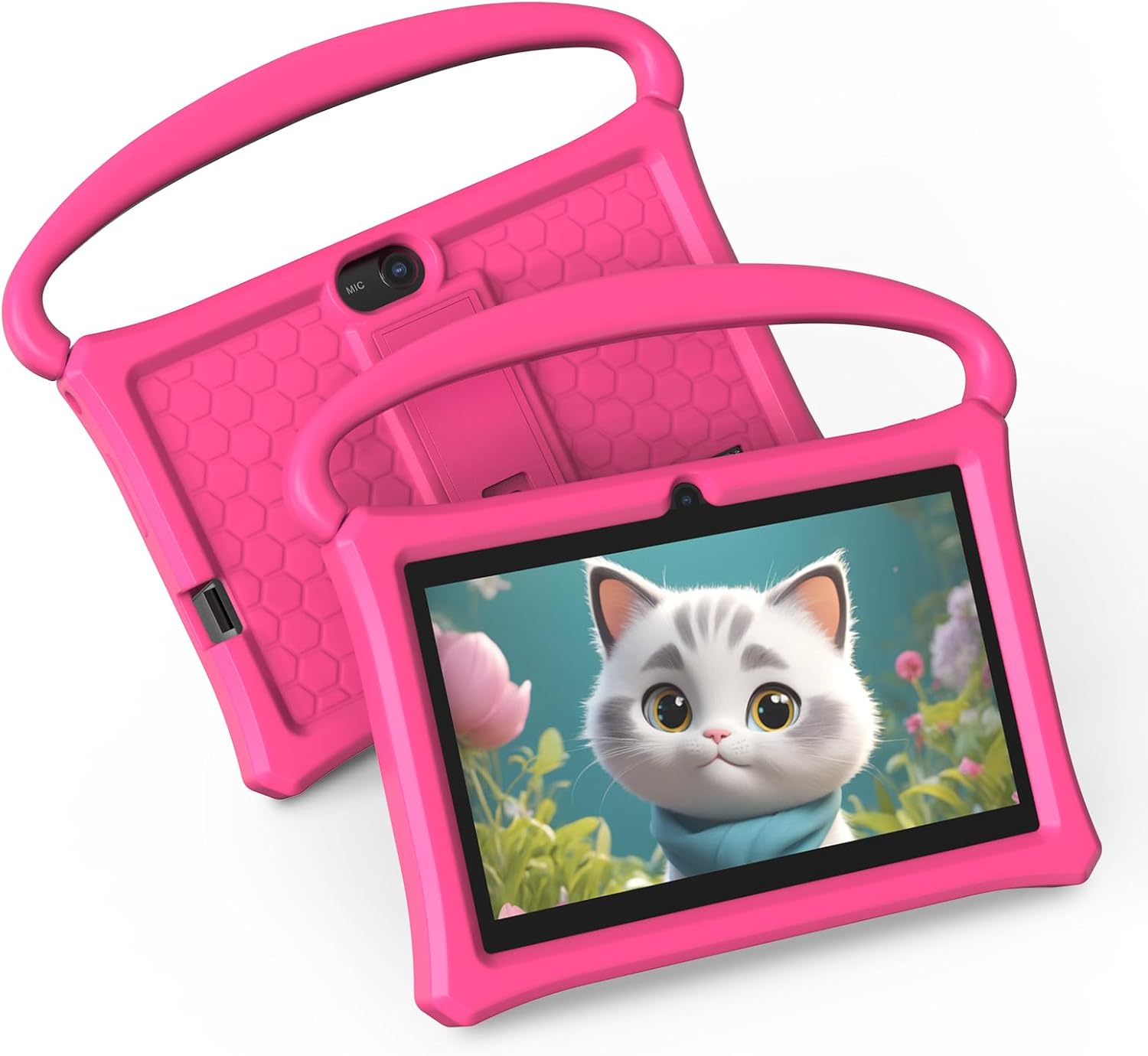 U-RAIN Kids Fun Pink Tablet for Toddlers